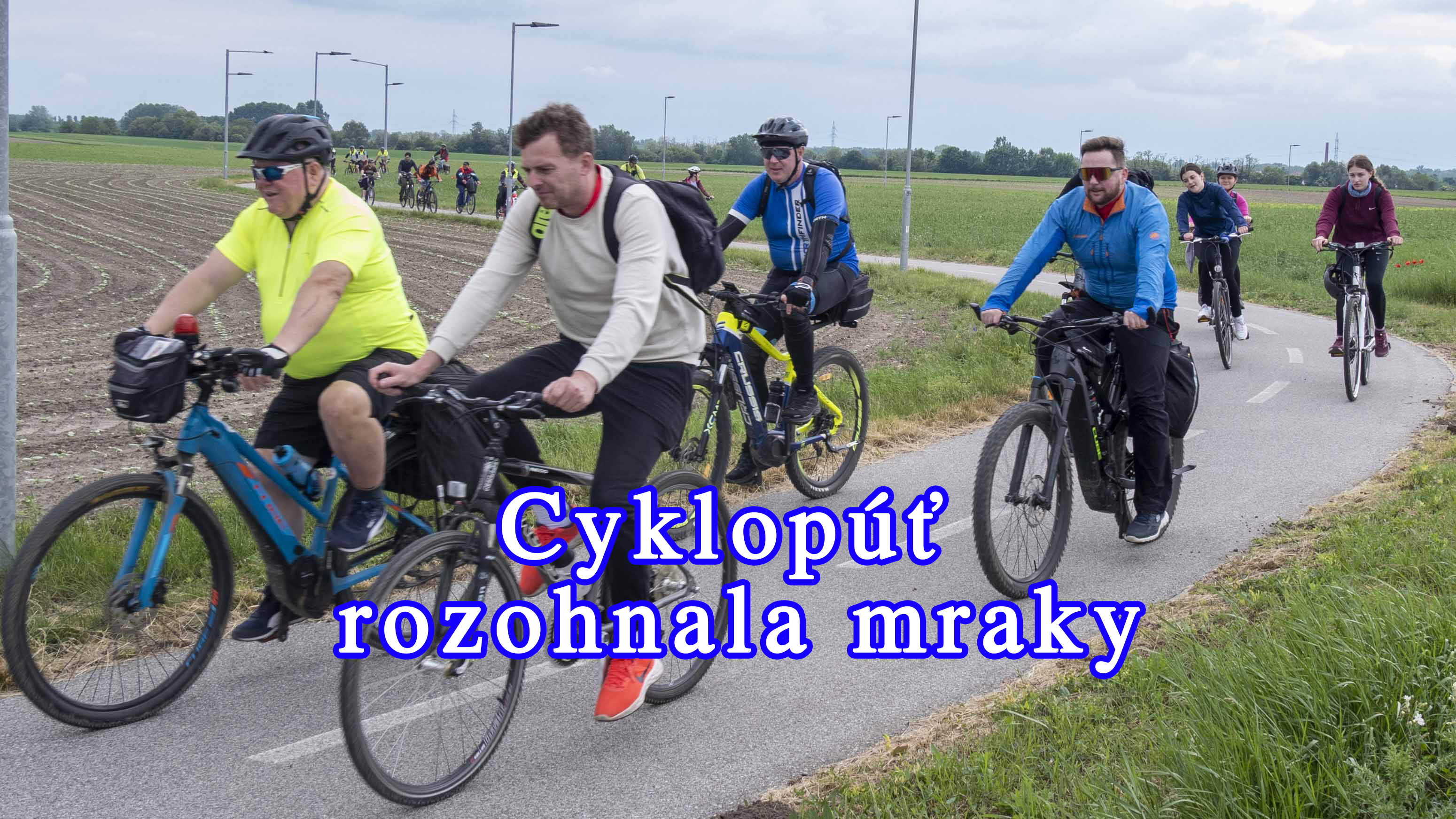 Cyklopúť Trnava – Nitra rozohnala mraky
