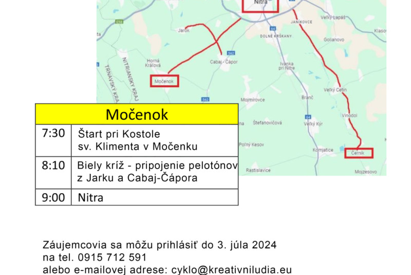 Pozvánka na Orolskú cyklopúť 2024